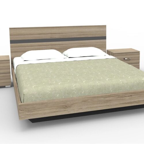 Έπιπλα Τρύφων - ΧΕΡΙ ΞΥΛΟ Σετ Κρεβατοκάμαρας Νο3, 3τμχ για στρώμα 160Χ200cm - ΚΩΔ. 06-14-03