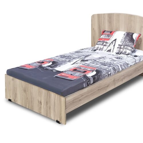 Έπιπλα Τρύφων - ΧΕΡΙ ΞΥΛΟ ΚΡΕΒΑΤΙ OVAL - 5A (ΙΣΙΟ ΠΟΔΑΡΙΚΟ) ΓΙΑ ΣΤΡΩΜΑ 90cm x 200cm  - ΚΩΔ.13-10a5