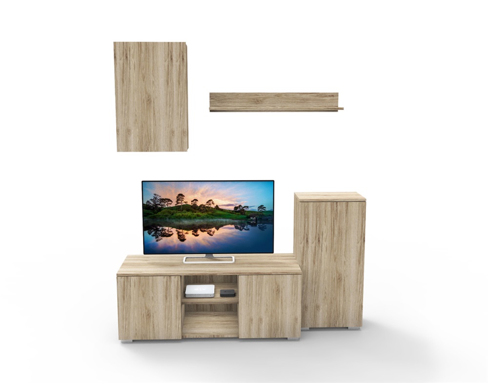 Έπιπλα Τρύφων - ΧΕΡΙ ΞΥΛΟ ΣΥΝΘΕΤΟ ΝΕΤ 1 - ΚΩΔ. 11-11 -- ΜΗΚΟΣ ΣΥΝΘΕΣΗΣ 160cm x 45cm x 200cm, ΜΗΚΟΣ TV 120cm,  ΡΑΦΙ 90cm