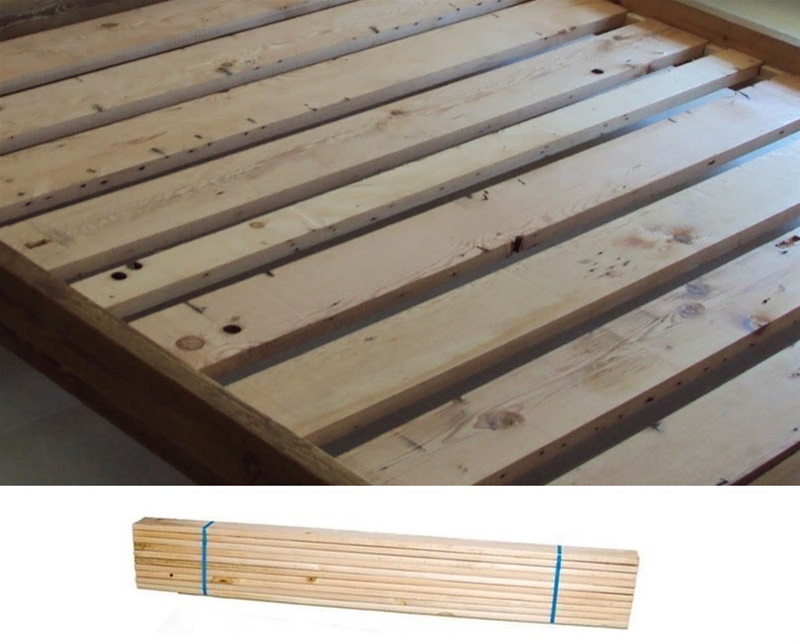 Έπιπλα Τρύφων - Τάβλες Κρεβατιού Έλατο 10τεμ. 91 cm