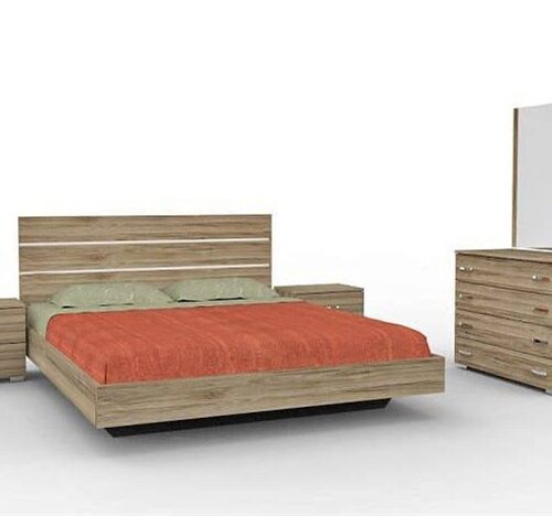 Έπιπλα Τρύφων - ΧΕΡΙ ΞΥΛΟ  Σετ Κρεβατοκάμαρας ΝΑΤΑΣΑ 5τμχ για στρώμα 160Χ200 - ΚΩΔ. 06-09a