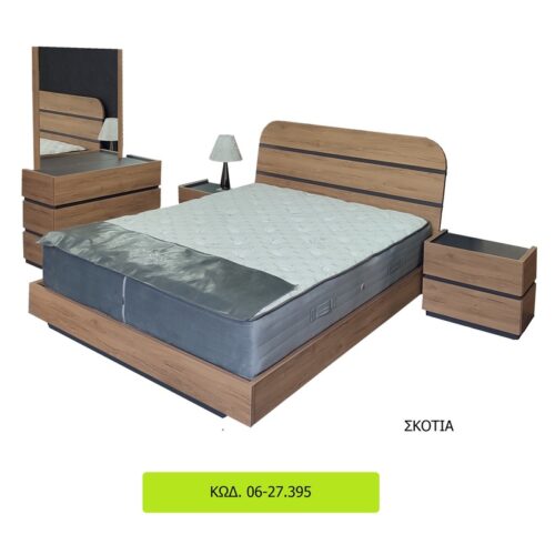 Έπιπλα Τρύφων - ΧΕΡΙ ΞΥΛΟ ΚΡΕΒΑΤΟΚΑΜΑΡΑ  ΣΚΟΤΙΑ  και#8203;κωδ. 06-27