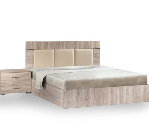 Έπιπλα Τρύφων - ΧΕΡΙ ΞΥΛΟ Σετ Κρεβατοκάμαρας 3 Δέρματα, 2τμχ για στρώμα 160Χ200 - ΚΩΔ. 06-07-02