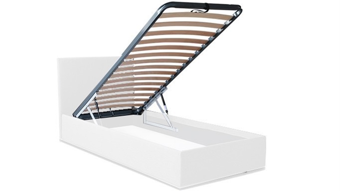 Έπιπλα Τρύφων - Σομιές με μηχανισμό ανύψωσης στρώματος για στρώμα 120x200cm / 31-08