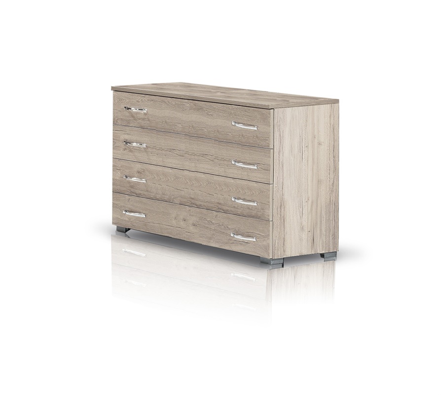 Έπιπλα Τρύφων - Συρταριέρα σειρά ΝΕΤ με 4 συρτάρια 90 cm x 73 x 43.5cm--ΚΩΔ.09-05a